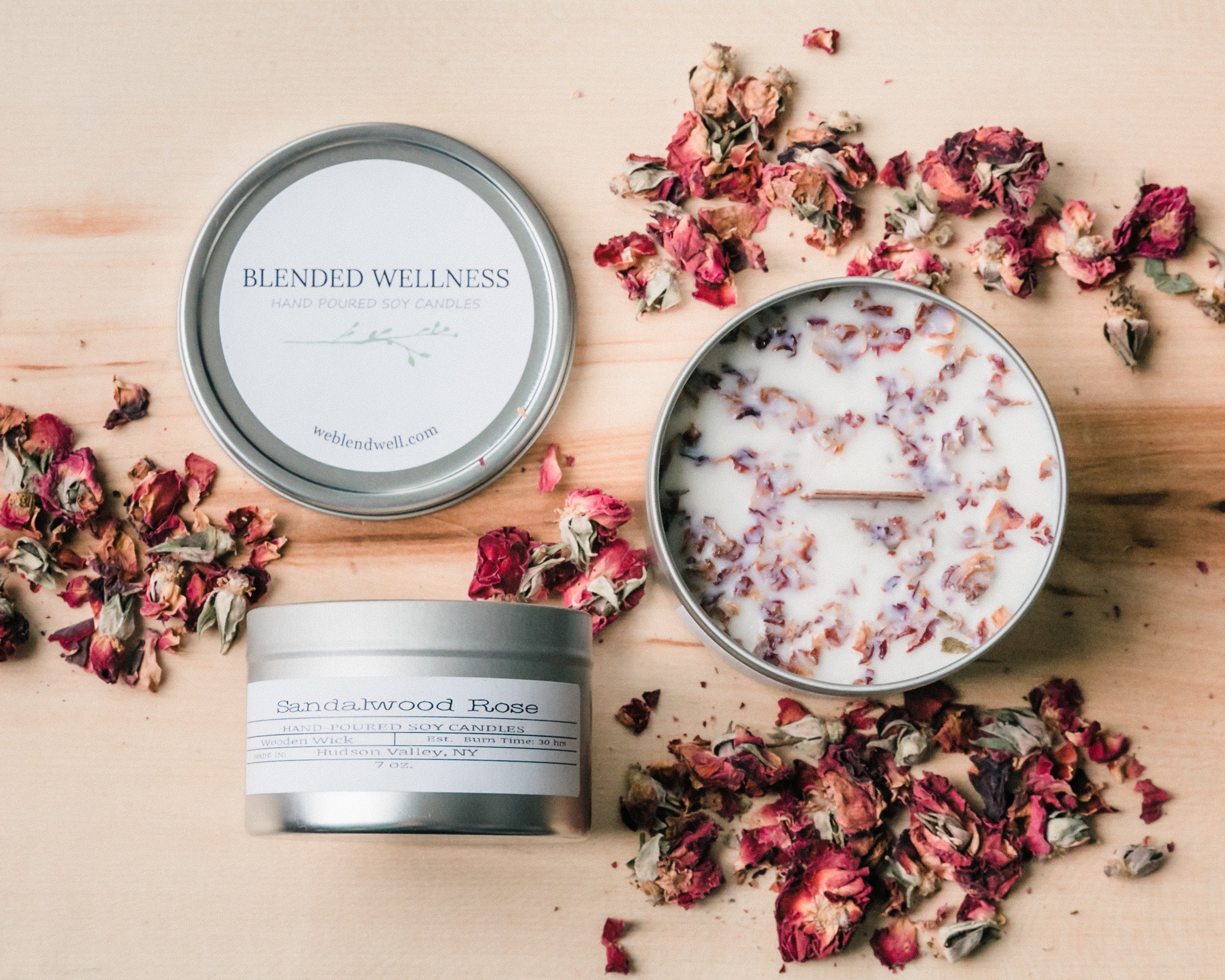 Sandalwood Rose Candle