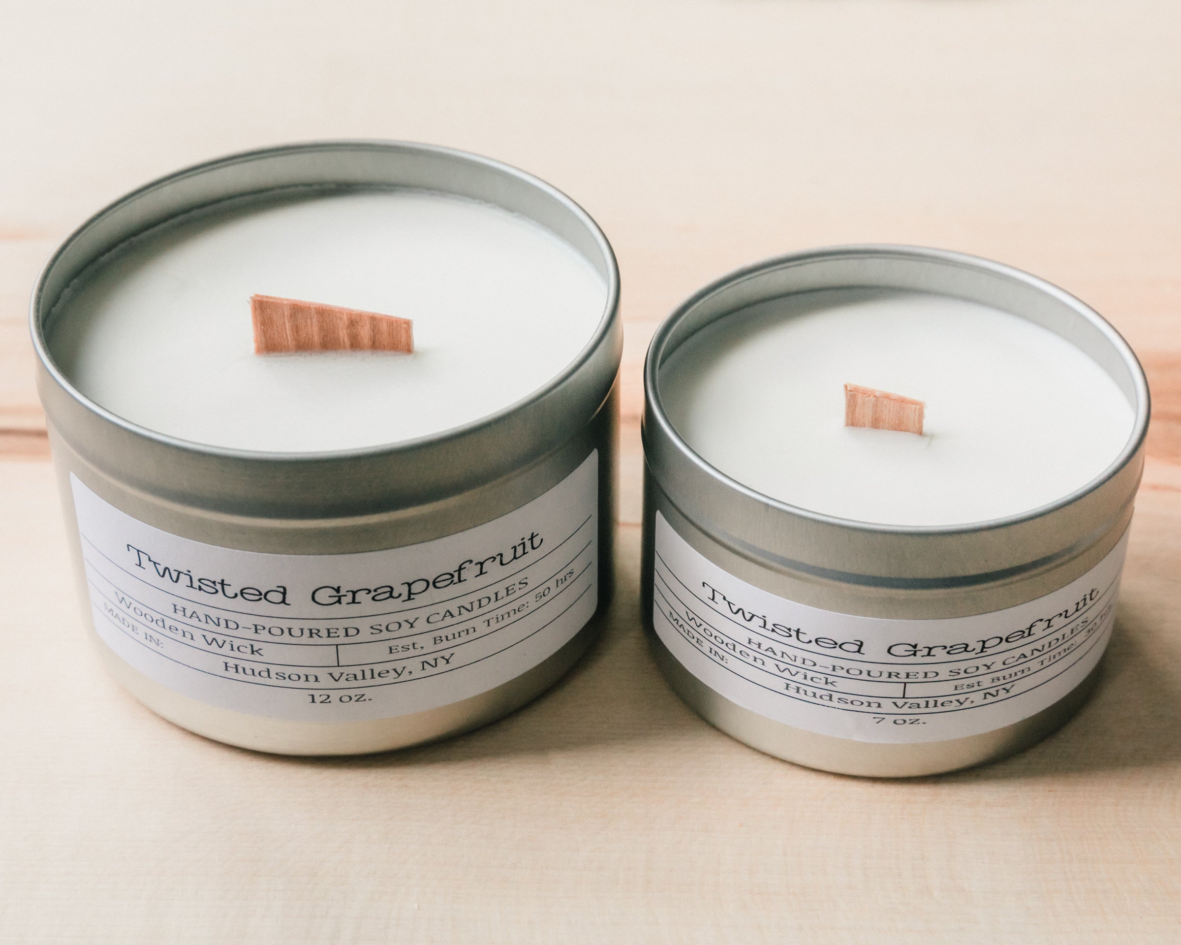 Twisted Grapefruit Candle