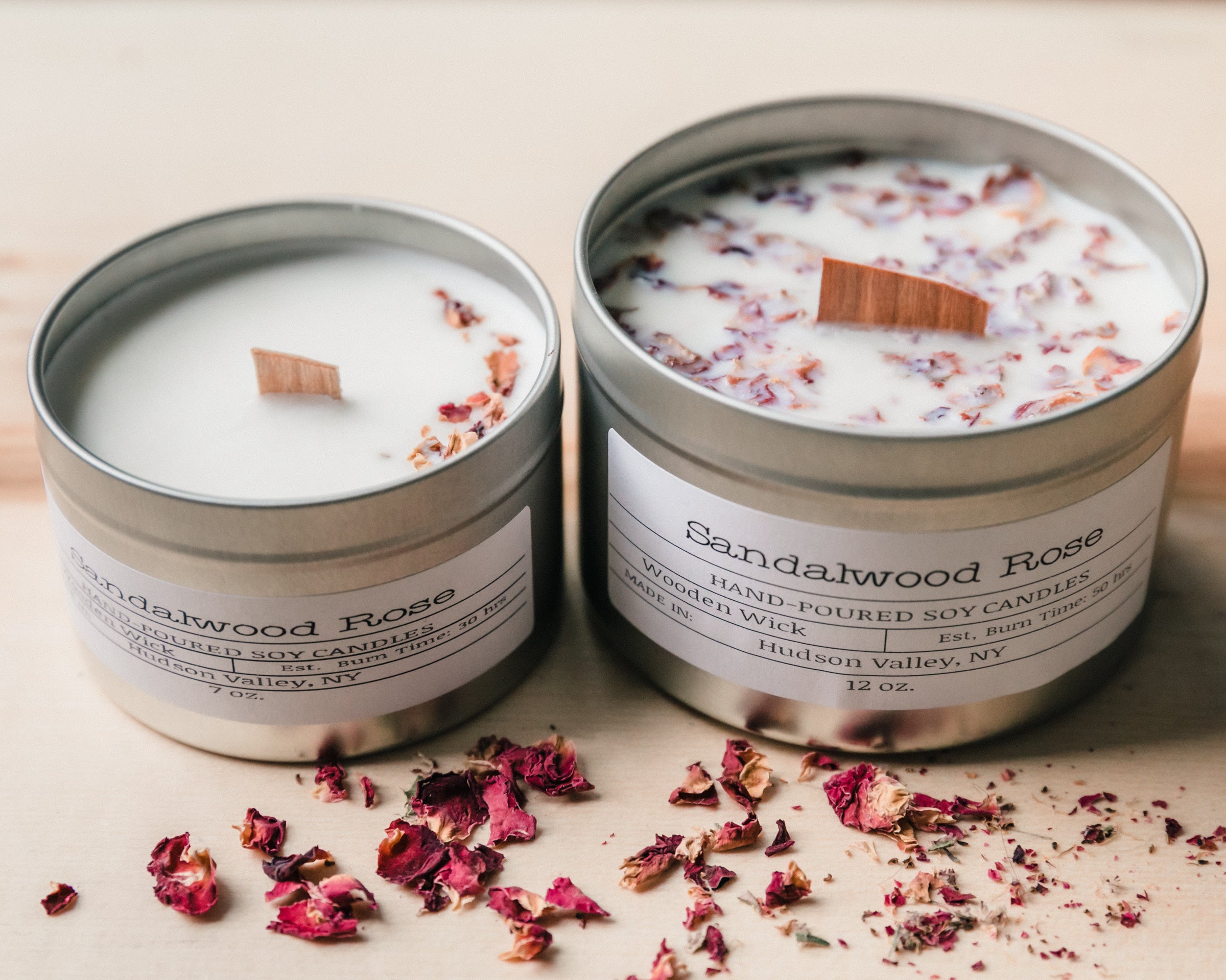 Sandalwood Rose Candle